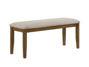 Glendale Beige/Brown Dining Bench - Ornate Home