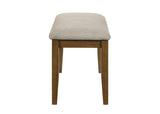 Glendale Beige/Brown Dining Bench - Ornate Home