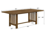 Glendale Beige/Brown Dining Set - Ornate Home
