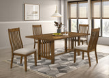 Glendale Beige/Brown Dining Side Chair (Set of 2) - Ornate Home