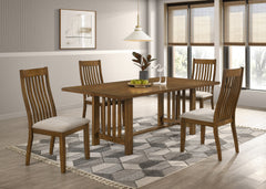 Glendale Beige/Brown Dining Side Chair (Set of 2) - Ornate Home