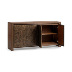 Glendale Toasted Chestnut 4-Door Buffet