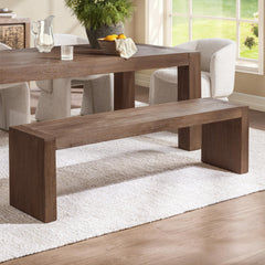 Glendale Toasted Chestnut Dining Bench