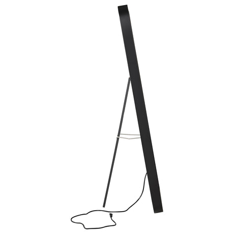 Glendora Black LED Standing Mirror with Bluetooth Speaker - Ornate Home