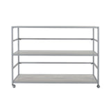 Glendora Silver Rack - Ornate Home