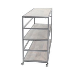 Glendora Silver Rack - Ornate Home