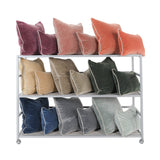 Glendora Silver Rack - Ornate Home