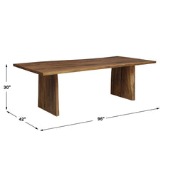 Glenmore Woodtone Dining Table - Ornate Home