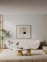 Glenn Coffee Table and End Table in Gold (set of 2) - Ornate Home