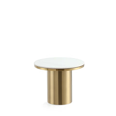 Glenn Coffee Table and End Table in Gold (set of 2) - Ornate Home