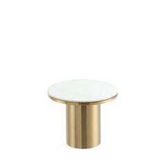 Glenn Coffee Table and End Table in Gold (set of 2) - Ornate Home