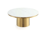 Glenn Coffee Table in Gold - Ornate Home
