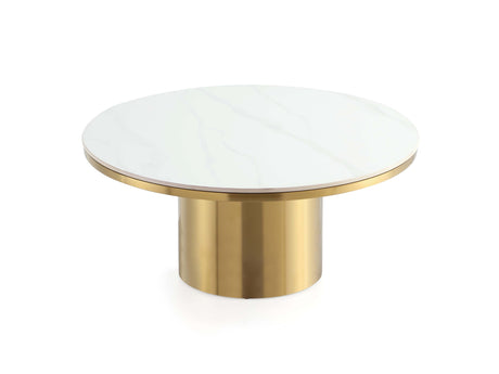 Glenn Coffee Table in Gold - Ornate Home