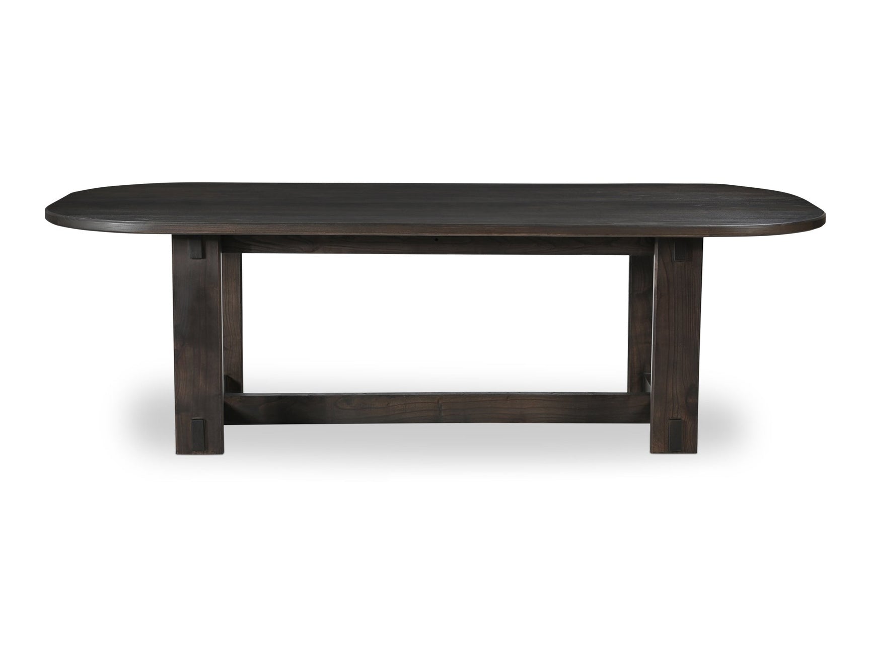 Glenn Dark Brown Oval Dining Table - Ornate Home