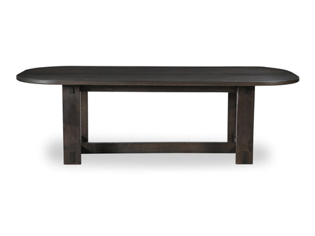 Glenn Dark Brown Oval Dining Table - Ornate Home