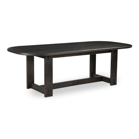 Glenn Dark Brown Oval Dining Table - Ornate Home