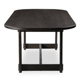 Glenn Dark Brown Oval Dining Table - Ornate Home