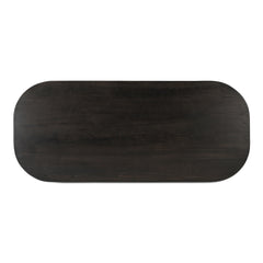 Glenn Dark Brown Oval Dining Table - Ornate Home