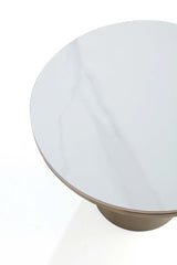 Glenn End Table in Gold - Ornate Home