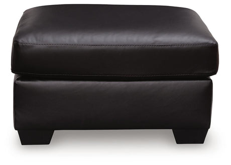 Glennbre Midnight Ottoman - Ornate Home