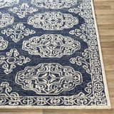 Glenoma Blue Regency Wool Rug - Ornate Home
