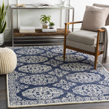 Glenoma Blue Regency Wool Rug - Ornate Home