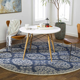 Glenoma Blue Regency Wool Rug - Ornate Home