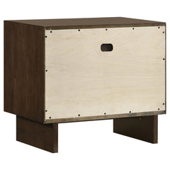 Glenwood Warm Brown 4-piece Queen Bedroom Set - Ornate Home