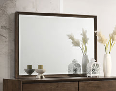 Glenwood Warm Brown Dresser Mirror - Ornate Home