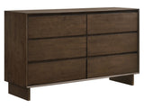 Glenwood Warm Brown Dresser - Ornate Home