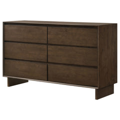 Glenwood Warm Brown Dresser - Ornate Home