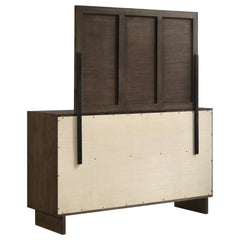 Glenwood Warm Brown Dresser and Mirror - Ornate Home