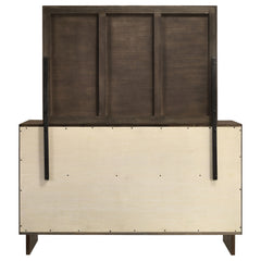 Glenwood Warm Brown Dresser and Mirror - Ornate Home