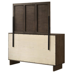 Glenwood Warm Brown Dresser and Mirror - Ornate Home