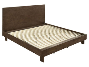 Glenwood Warm Brown Eastern King Panel Bed - Ornate Home