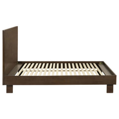 Glenwood Warm Brown Queen Panel Bed - Ornate Home