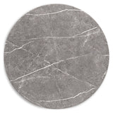 Glinari Taupe/Black Dining Table - Ornate Home