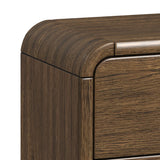 Glinda Brown 4-Piece King Storage Bedroom Set with 2 Nightstands & Chest - Ornate Home
