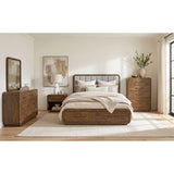 Glinda Brown 5-Piece King Storage Bedroom Set - Ornate Home