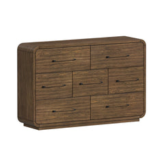 Glinda Brown 5-Piece King Storage Bedroom Set with 2 Nightstands, Dresser & Chest - Ornate Home