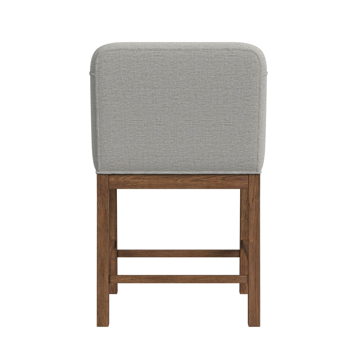 Glinda Brown/Light Grey UPH Counter Chair (Set of 2) - Ornate Home