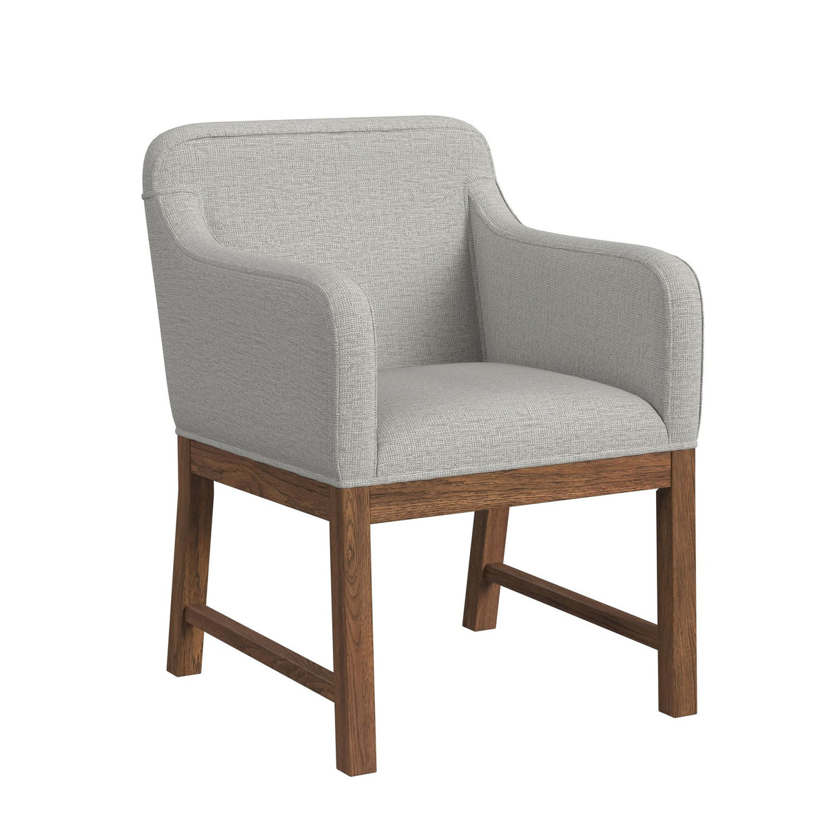 Glinda Brown/Light Grey UPH Dining Chair (Set of 2) - Ornate Home