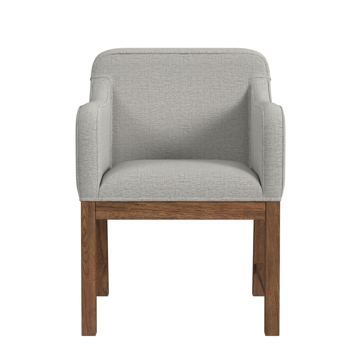 Glinda Brown/Light Grey UPH Dining Chair (Set of 2) - Ornate Home