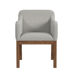 Glinda Brown/Light Grey UPH Dining Chair (Set of 2) - Ornate Home