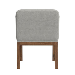 Glinda Brown/Light Grey UPH Dining Chair (Set of 2) - Ornate Home