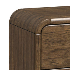 Glinda Brown Nightstand with USBC - Ornate Home