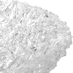 Glint White Glass Bowl - Ornate Home