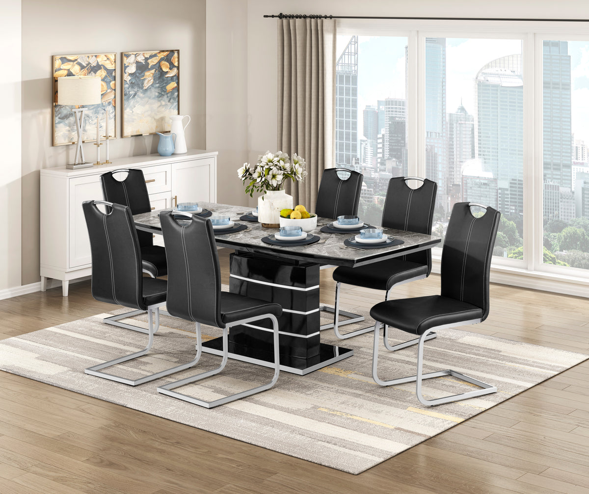 Glissand Beige Side Chair - Ornate Home