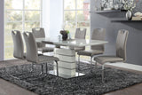 Glissand Taupe Side Chair (Set of 2) - Ornate Home