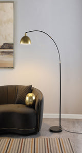 Gloria Gold Floor Lamp - Ornate Home